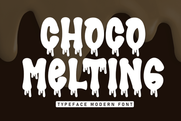 Choco Melting: A Typeface That Tastes Like Design