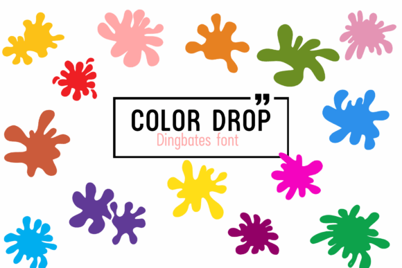 Color Drop: Infusing Creative Projects with Playful Paint Splatters