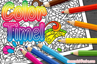 Color Time: The Creative Outline Font for Vibrant Branding