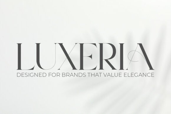 Mastering Elegance: The Luxeria Serif Font for Timeless Design