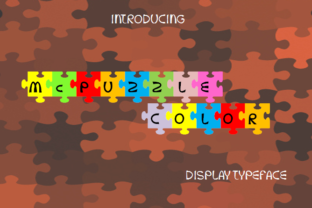 McPuzzle Color: A Fun Font for Vibrant, Engaging Projects
