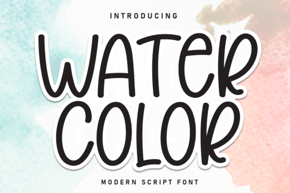 Water Color: The Handwritten Font That Adds Instant Personality